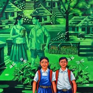 Acrylic Artwork – Murali T. K.