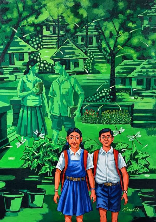 Acrylic Artwork – Murali T. K.