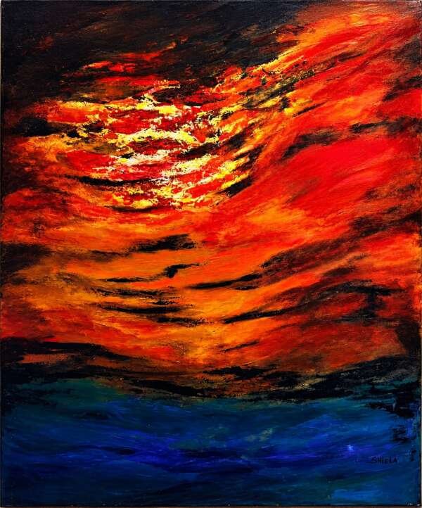 Acrylic Artwork 01 – Sheela Kochouseph