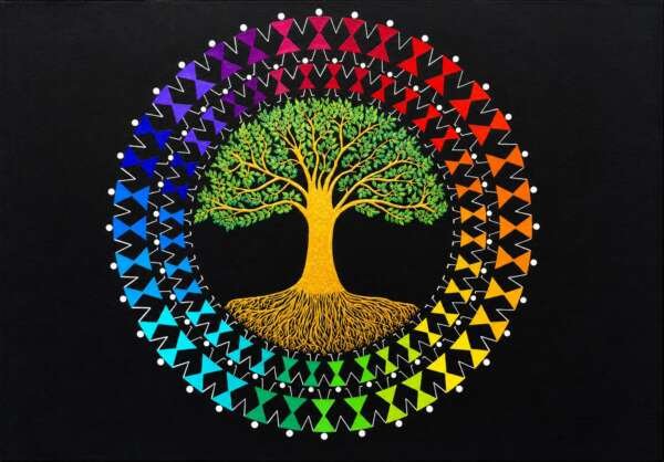 Acrylic Artwork 01– Vishnupriya
