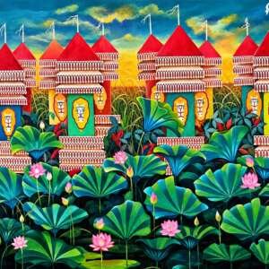 Acrylic on Canvas – Shyam Lal