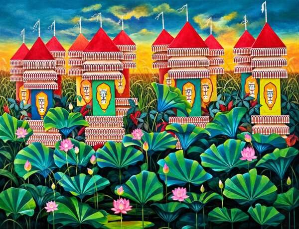 Acrylic on Canvas – Shyam Lal